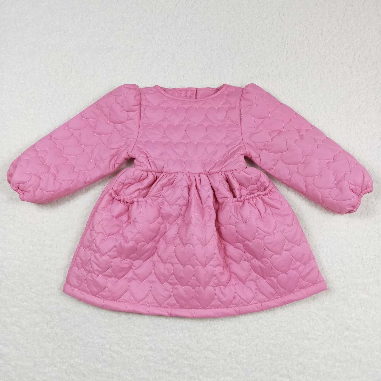 Girls pink Fall Winter Warm Jacket Coat