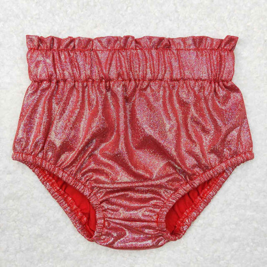 toddle girls red shiny bummies