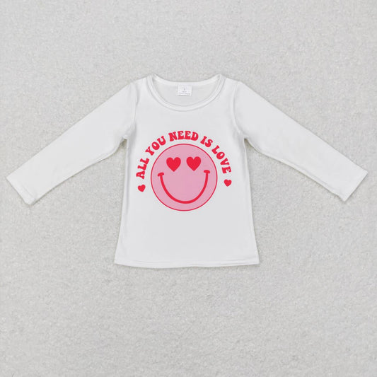 all u need is love Valentines day shirt