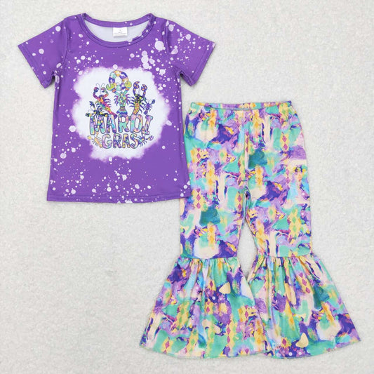 Mardi Gras holiday clothing set