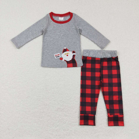 Christmas boy Santa Claus clothing set