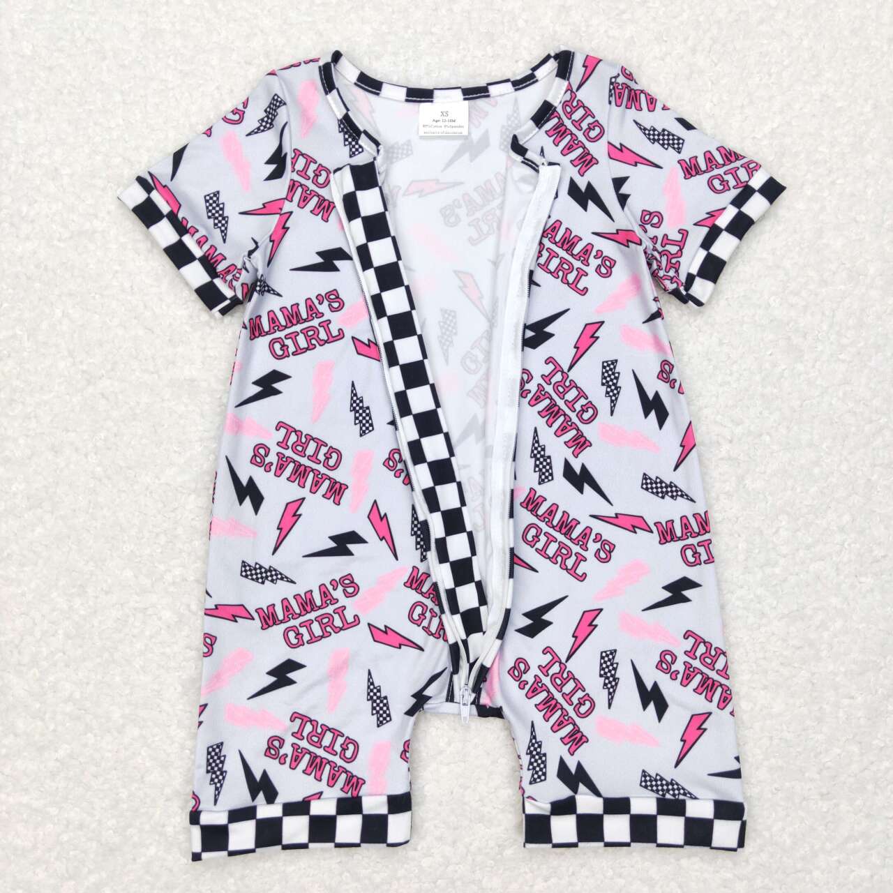 Mamas girl mothers day romper