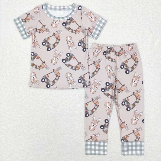baby boy reindeer clothing set