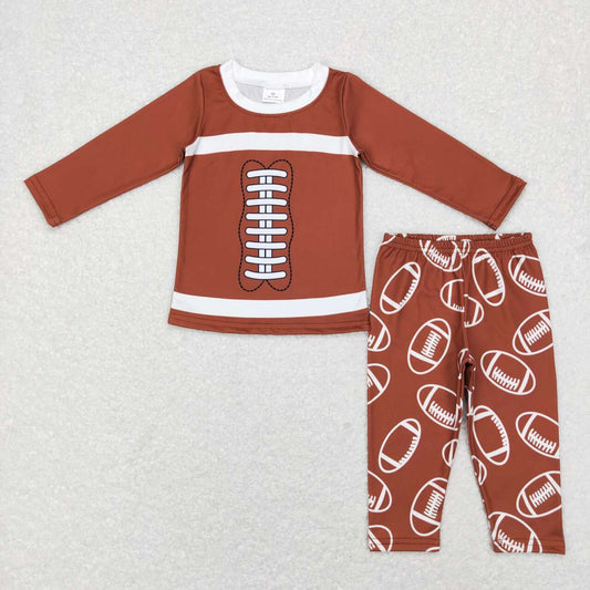 football game baby boy long sleeve outfit