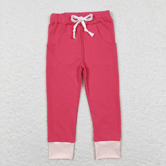baby girls pink pocket pants