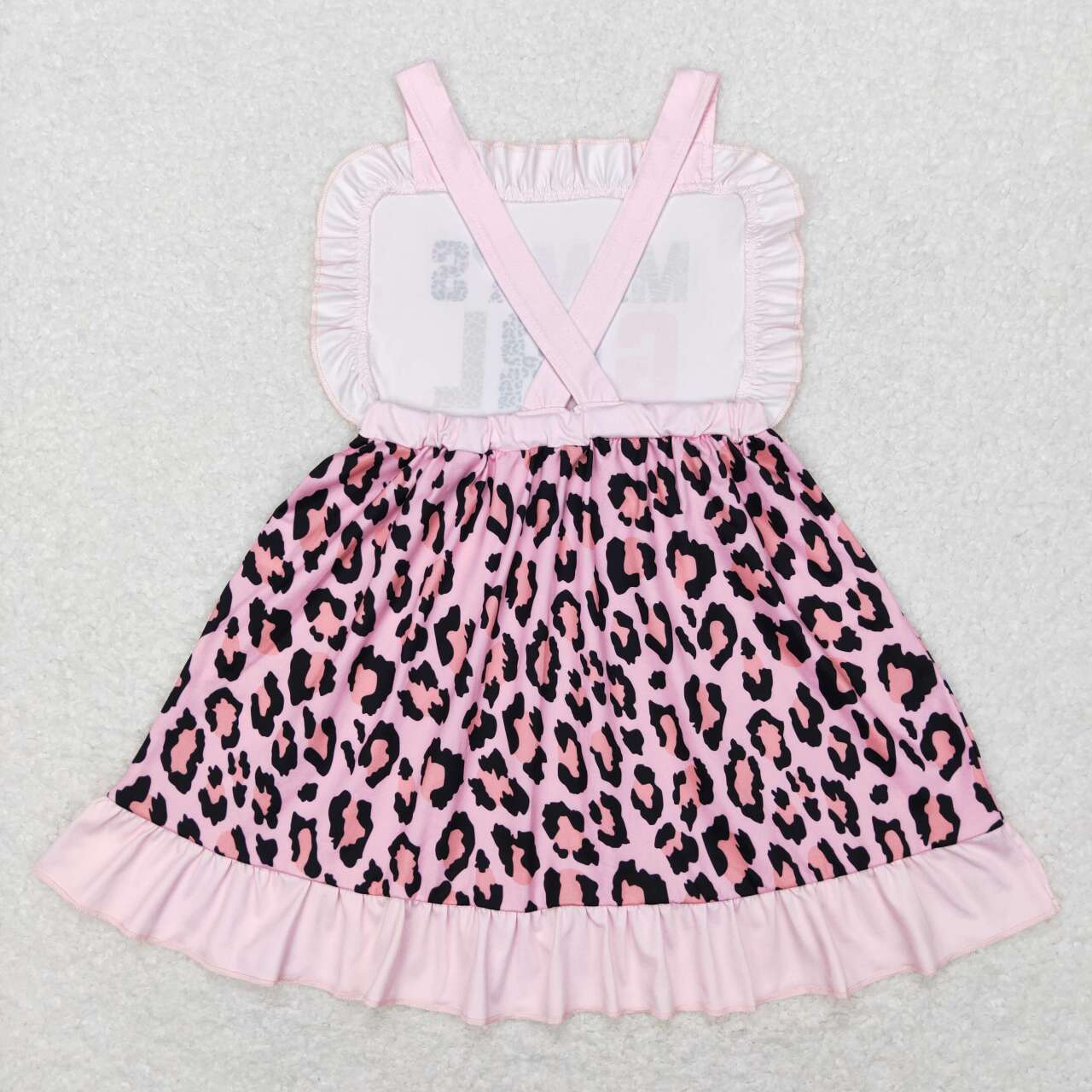 Mothers day mama's girl leopard dress