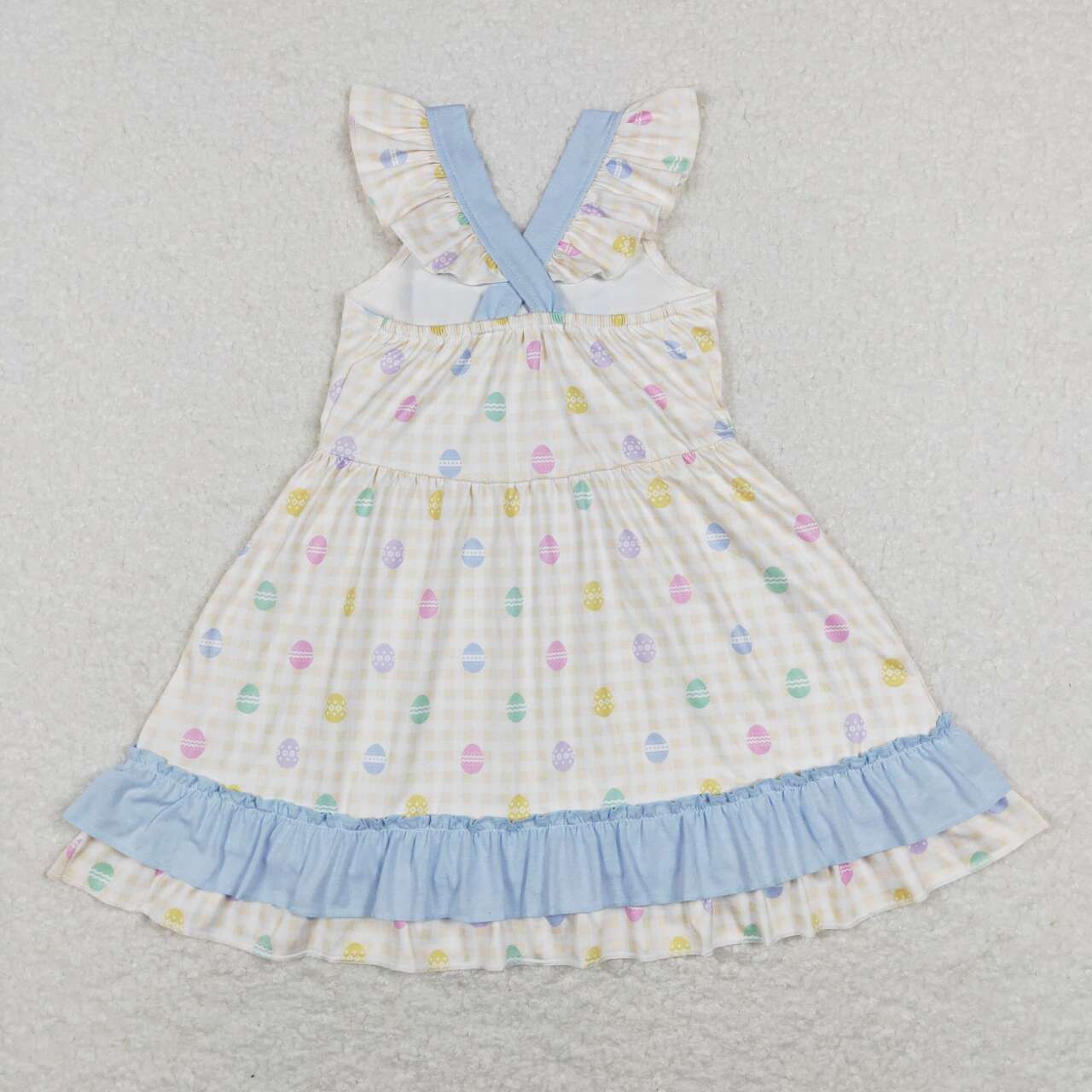 infant baby girls Easter egg dress