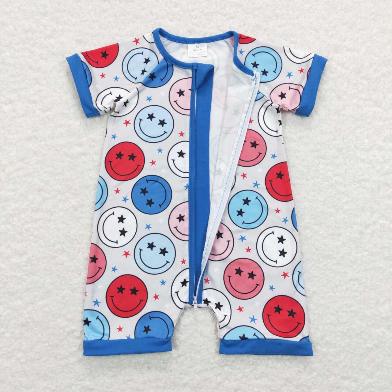 toddle baby boy smile sunshine romper