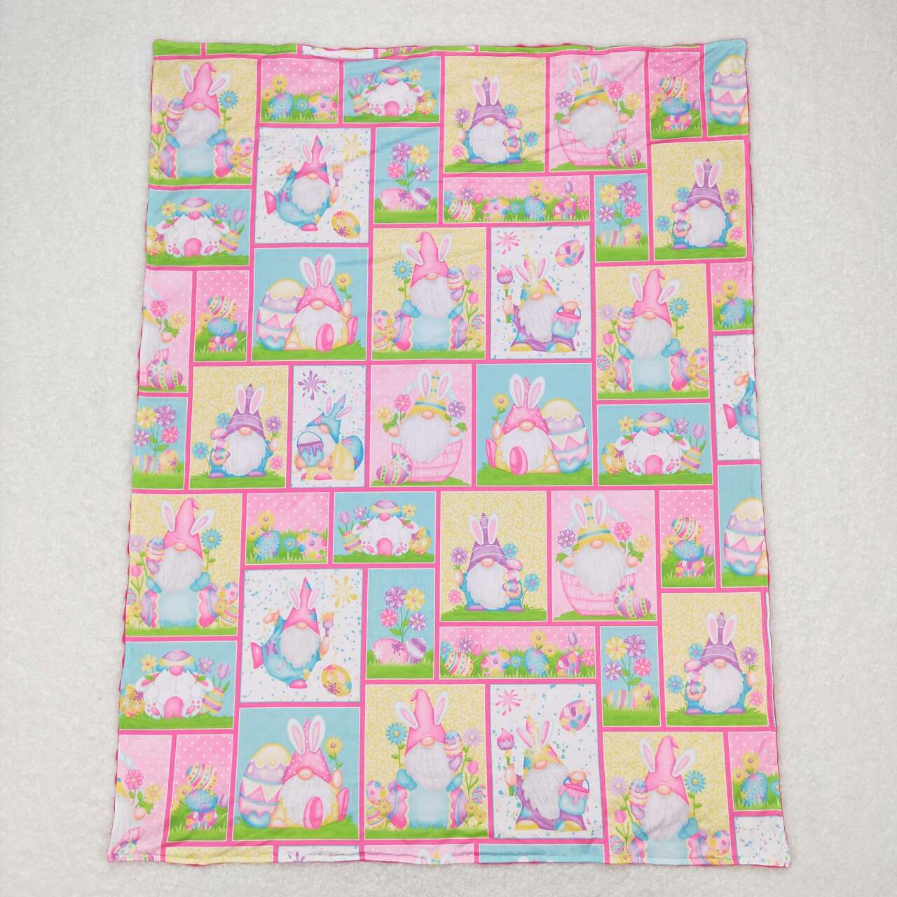 Toddle girls Easter bunny blanket