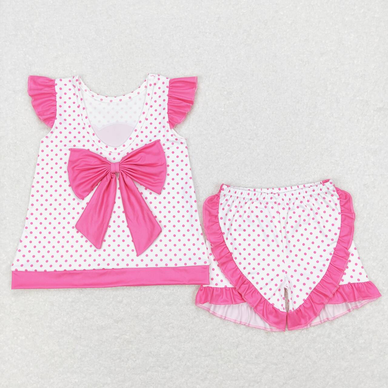 baby girls pink doll boutique outfit