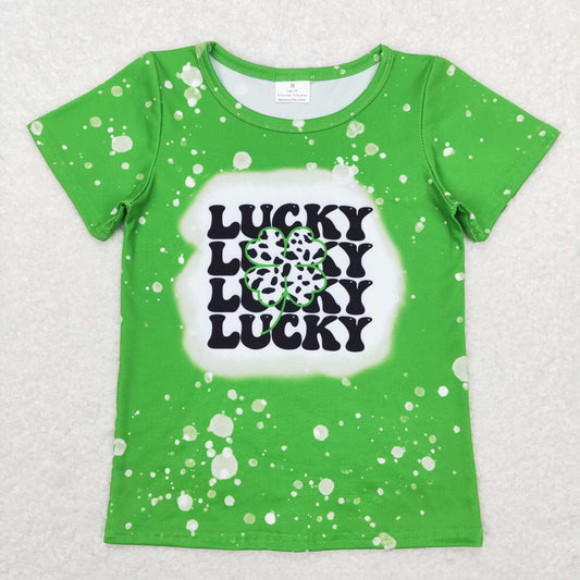 Saint Patrick's Day lucky clover shirt