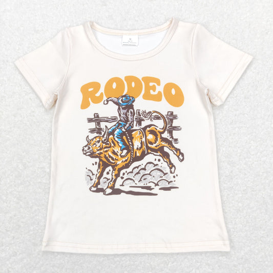 western rodeo cowboy short sleeve shirt