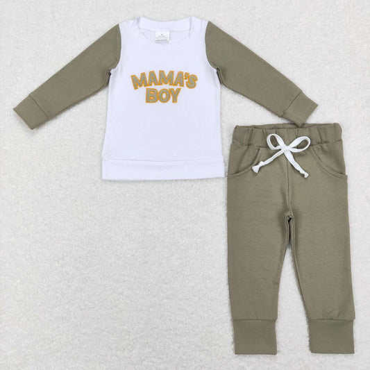 embroidery mamas boy mothers day boy outfit