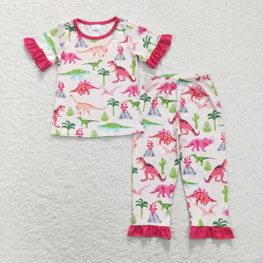 baby girls dinosaur animal outfit