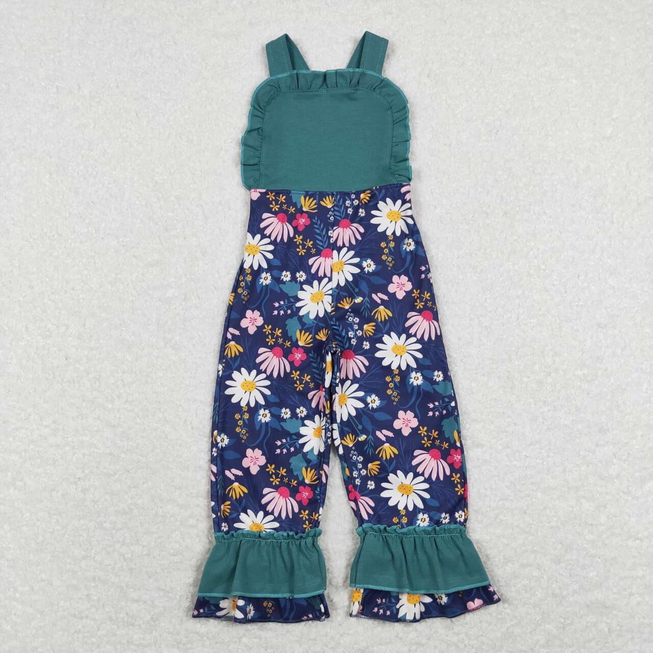 baby girls floral boutique jumpsuit