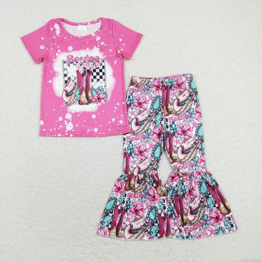 western cowgirl boots clothing set