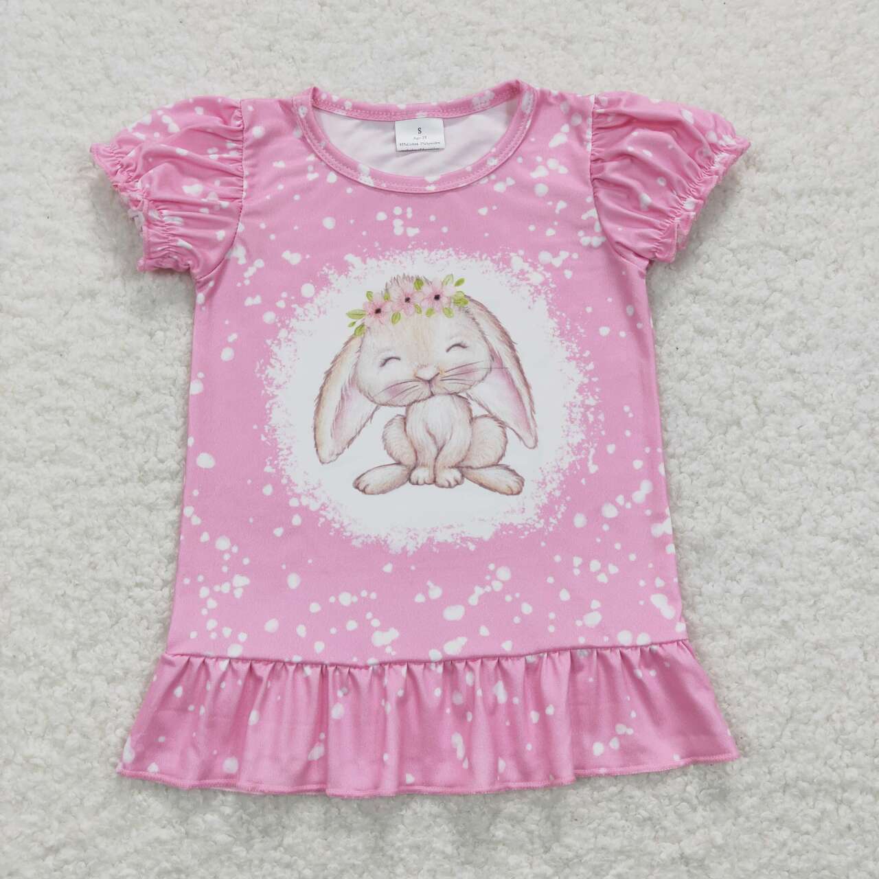 easter bunny short sleeve shirt