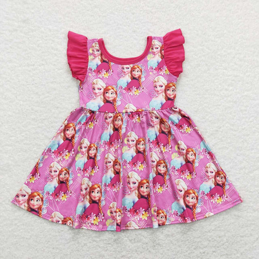baby girls  cartoon princess dress