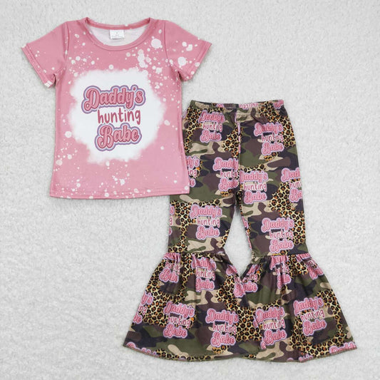 Daddys hunting babe camo clothes set