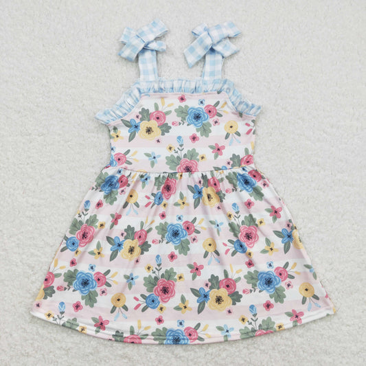 baby girls floral straps dress