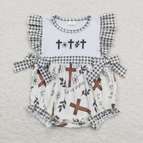 sister brother easter cross matching clothing set wholesale sibling set