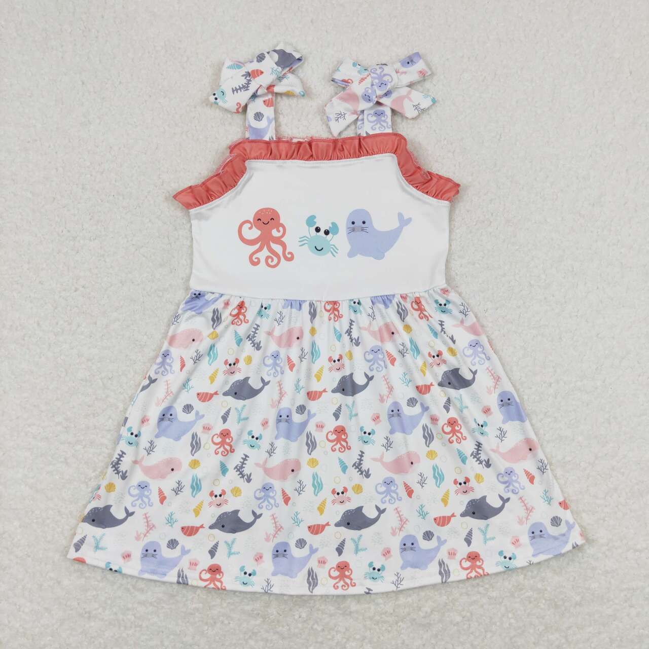 toddle baby girls beach animal dress