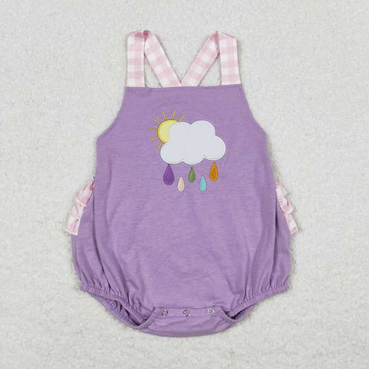 toddle girls embroidery clous sunshine romper