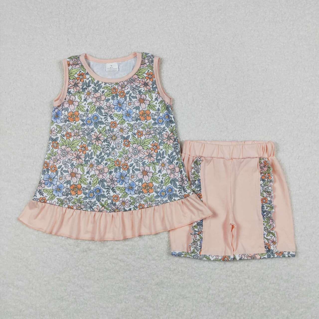 baby girls floral boutique outfit