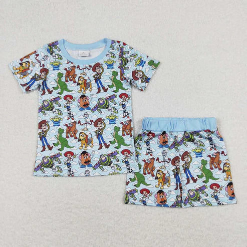 cartoon story big brother litter brother matching outfit