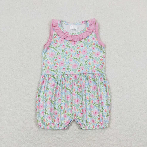 best sister pink floral clothing set sibling set