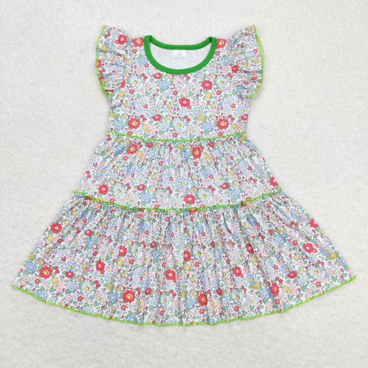 wholesale girls boutique floral dress