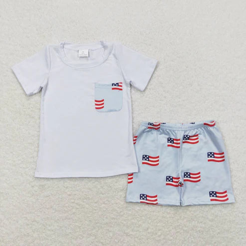 Best sister American flag matching clothing set sibling set