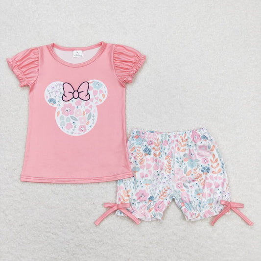 baby girls cartoon flora outfit