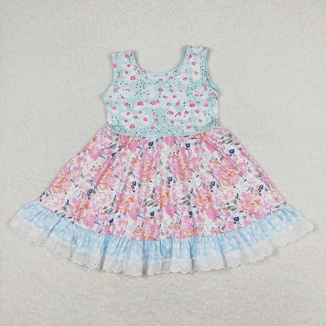 whoelsale girls boutique floral dress