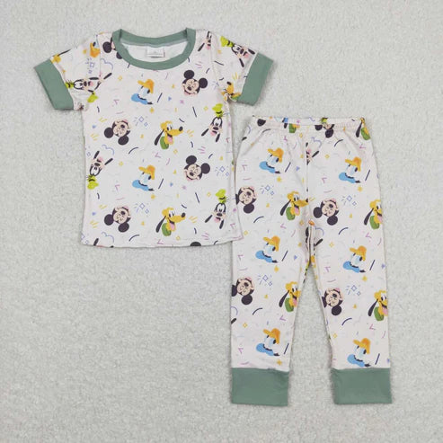 sister brother cartoon mouse sibling set baby kids matching outfit