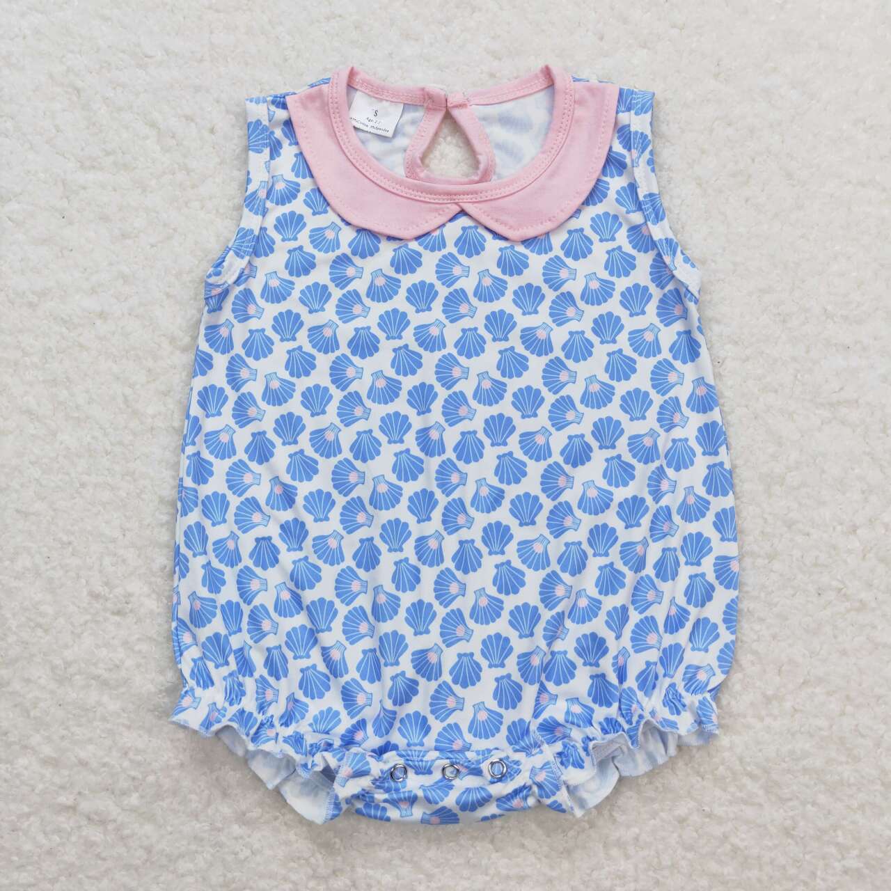toddle girls sea shell romper