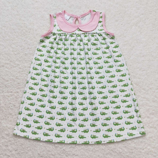 girls crocodile animal dress