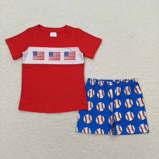 baby boy american flag july 4th outfit