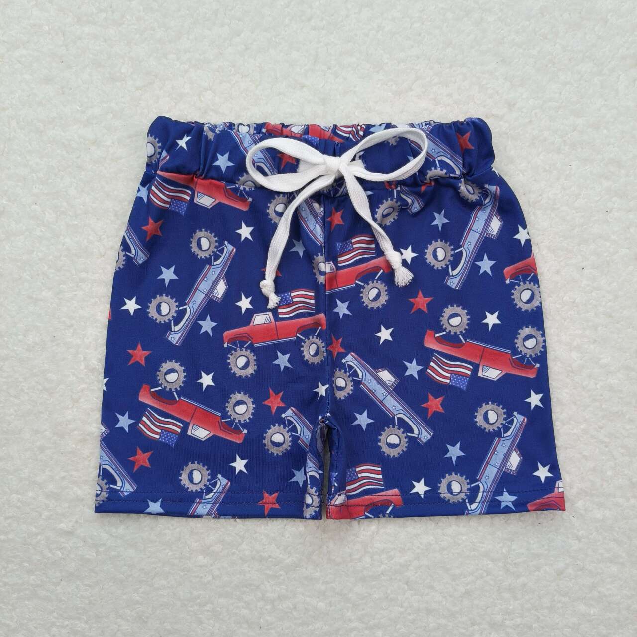 American flag july 4th summer shorts