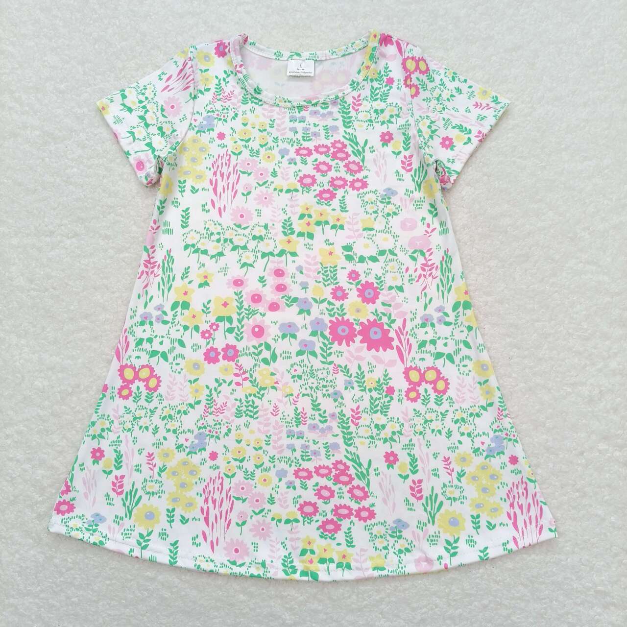 wholesale girls boutique floral dress