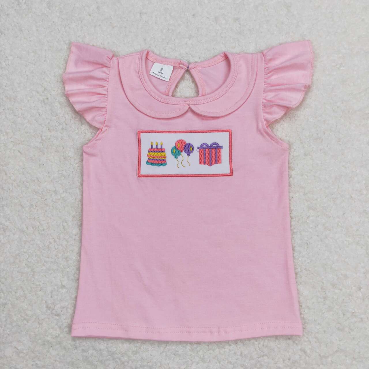 embroidery Happy birthday party celebrate shirt