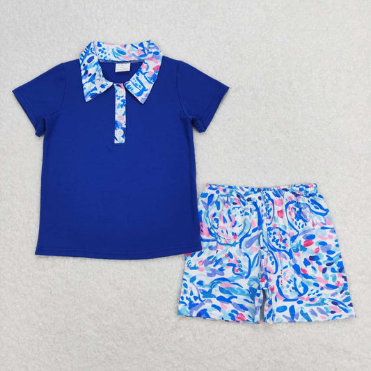 baby boy short sleeve summer clothing set