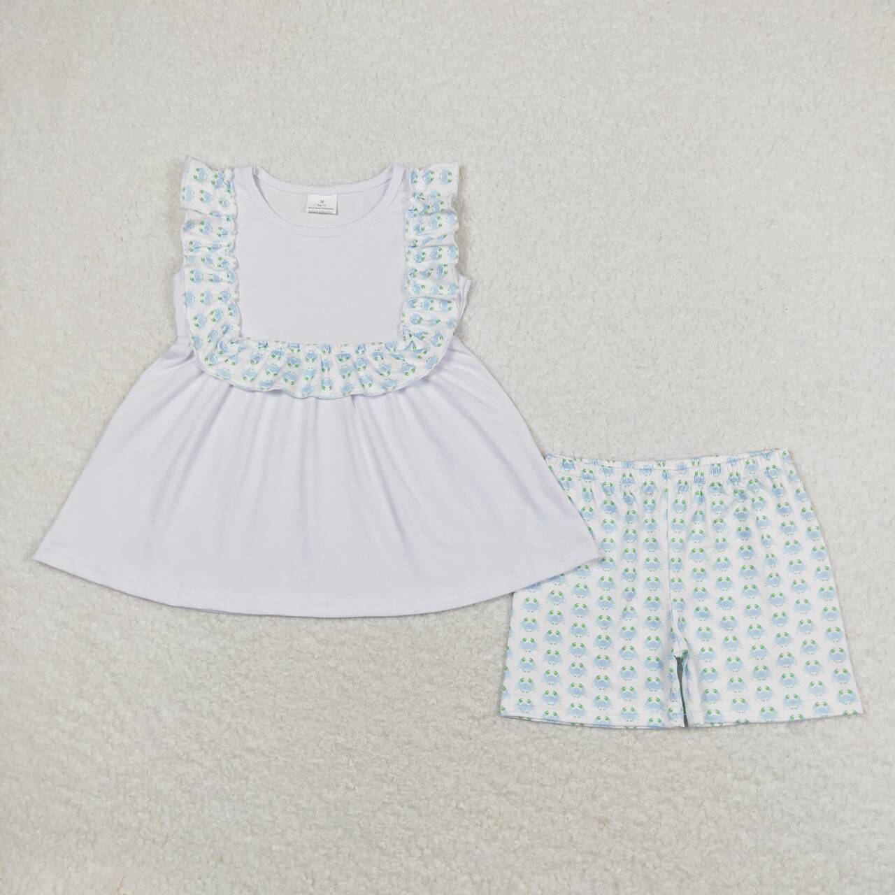 baby girls wholesale crab summer clothes