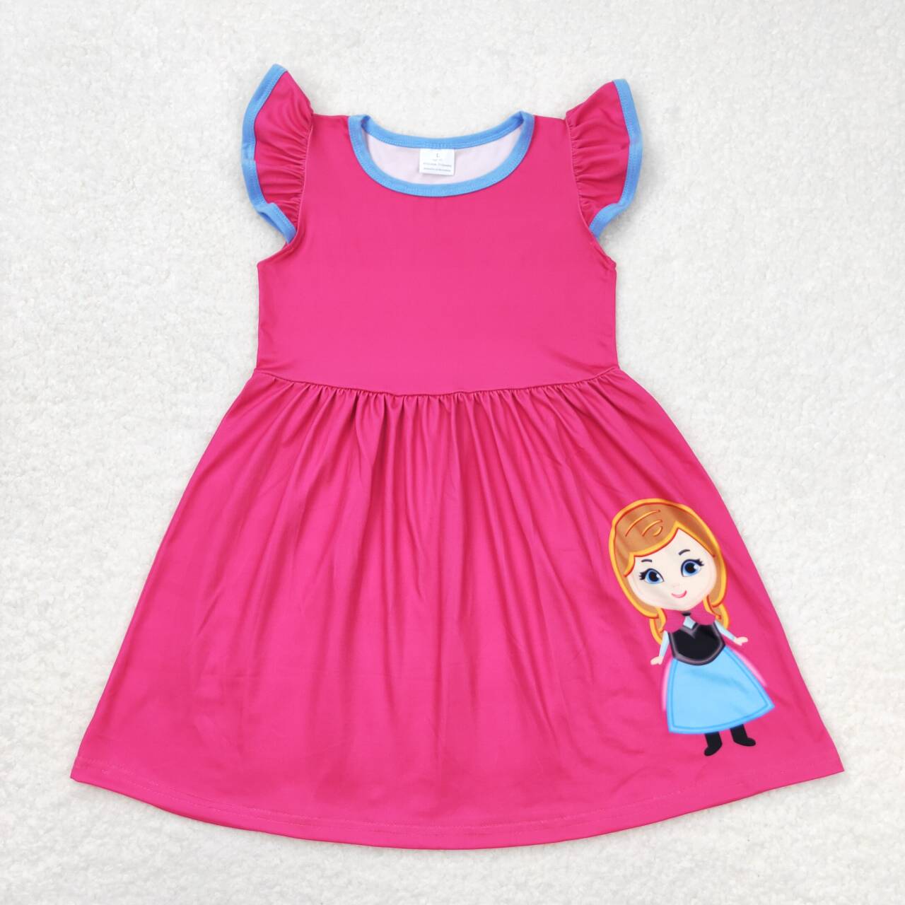 infant toddle girls hot pink princess dress preorder