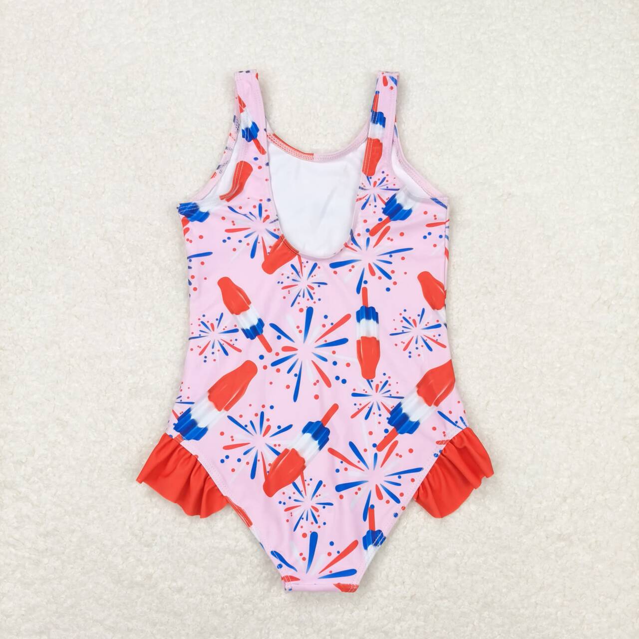 July 4th popsicle one piece bathing suit