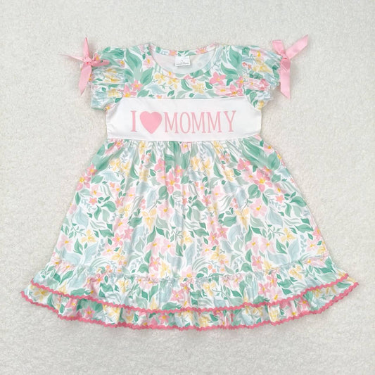 I love mommy mothers day floral dress