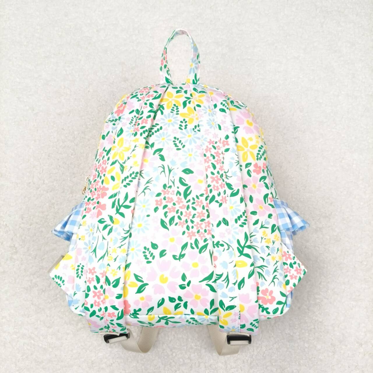 baby girls floral design shoulder backpack