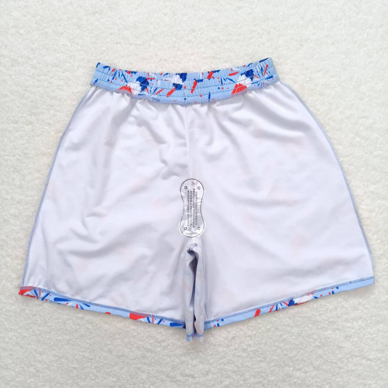 Adult man popsicle july 4th swim trunks