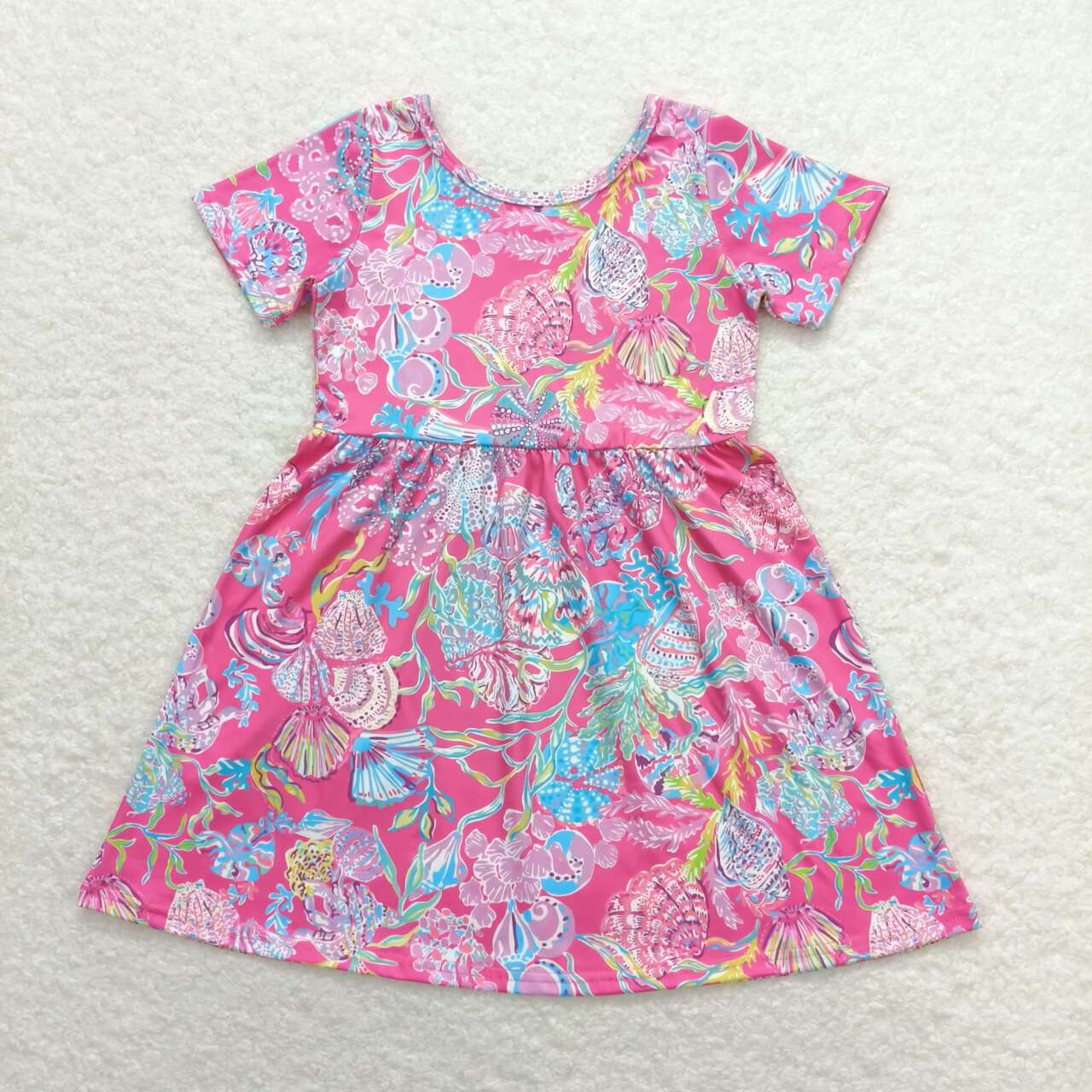 children girls  floral boutique dress