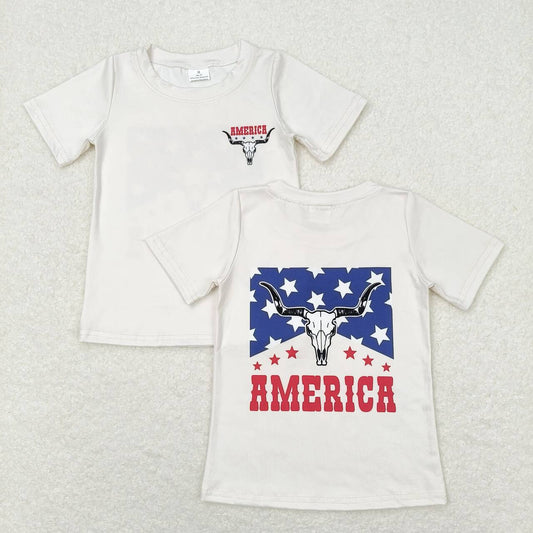 American cow print july 4th shirt